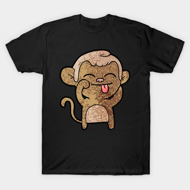 cute monkey T-Shirt by rositura